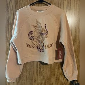 Rust + Dust Crop Crewneck